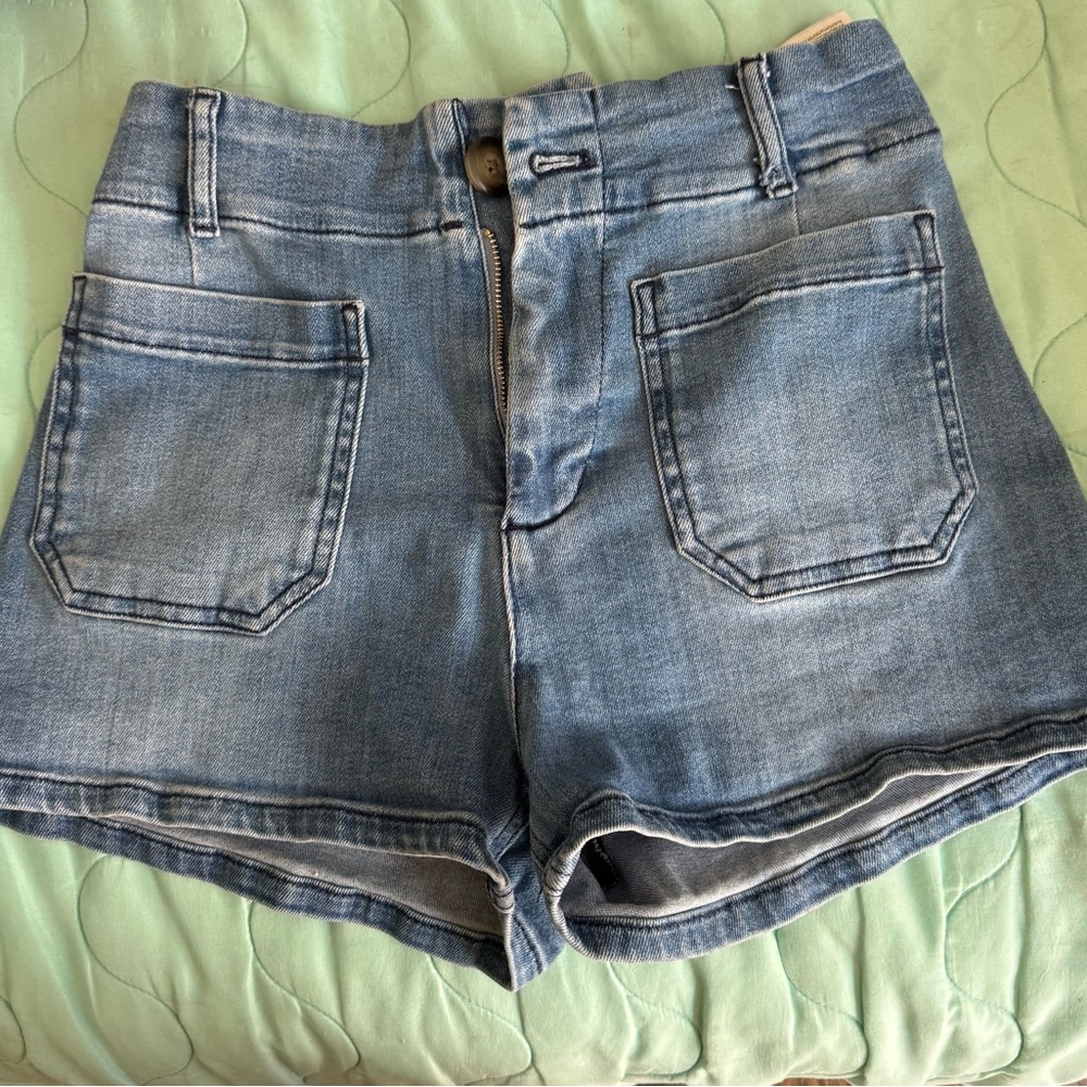 Denim Blue Women's Shorts